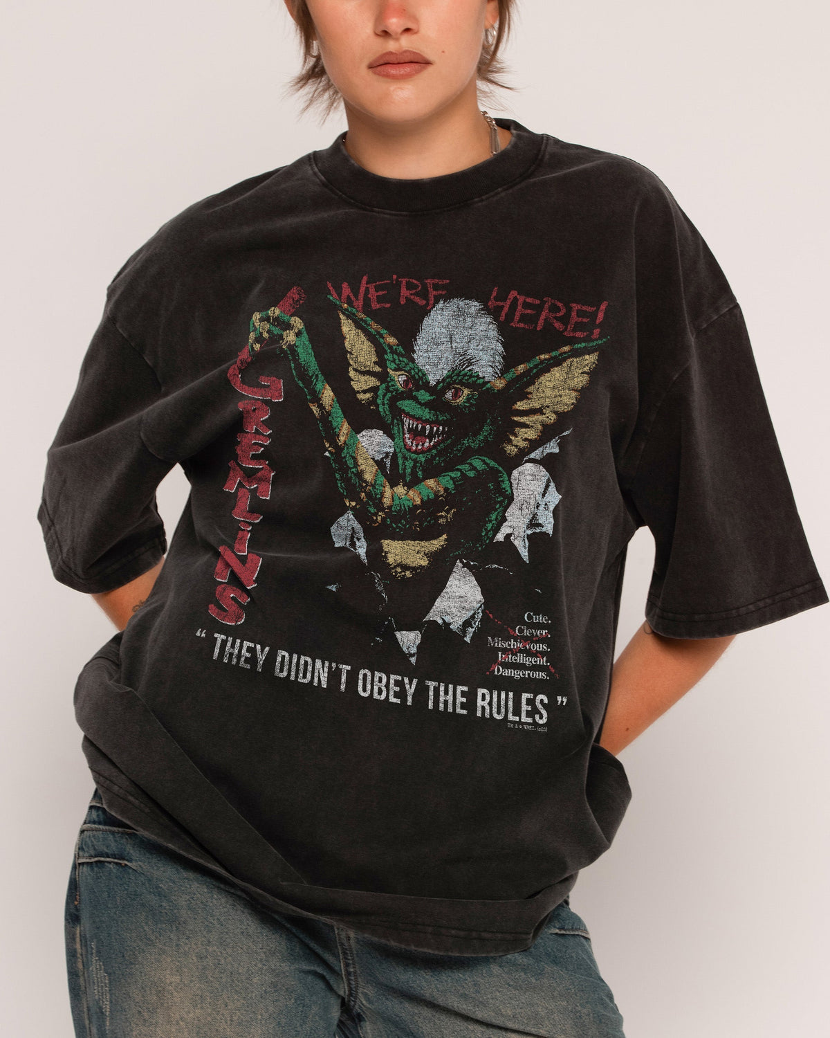 We’re Here Oversized Tee