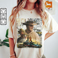 Blackstyle Glen Powell Shirt Twisters Glen Powell Retro Movie Poster Vintage Shirt TP T-Shirts