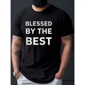 Blessed Best Print Casual Short Sleeve Summer Made USA T-Shirts