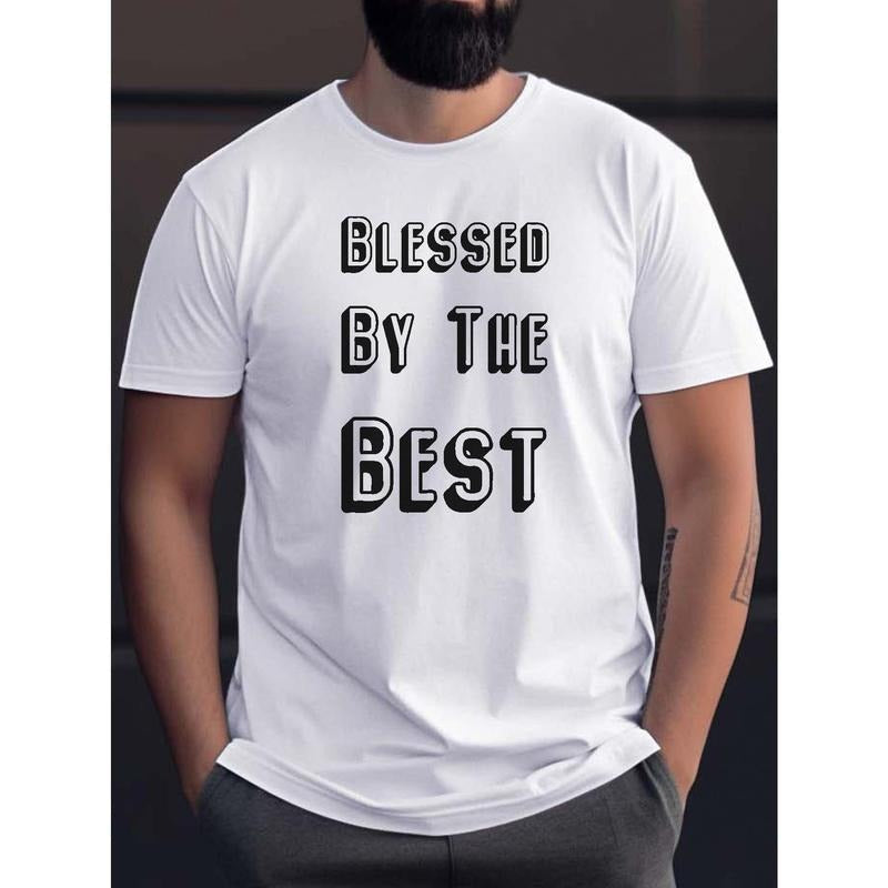 Blessed Best Print Casual Short Sleeve Summer Made USAstyle{N002}2 T-Shirts