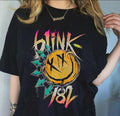 Blinkkkk Rock Shirt Smile Face Concert Shirt Cute Smile Shirt T-Shirts