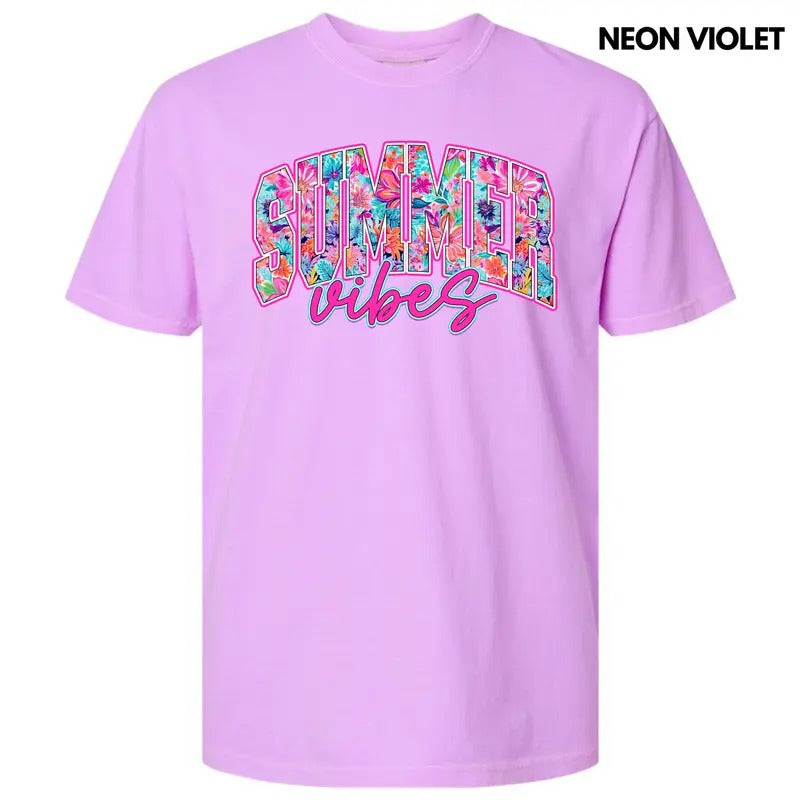 Blooming Summer Comfort Colors 'NLB' T-Shirts