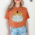 Blue Autumn Pumpkin Comfort Colors 'NLB' T-Shirts