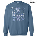Blue Bow Coquette Collage 'NLB' T-Shirts