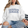 Blue Bride Engaged Bride Be Wedding Bridal Shower Engagement Cotton Womenswear T-Shirts