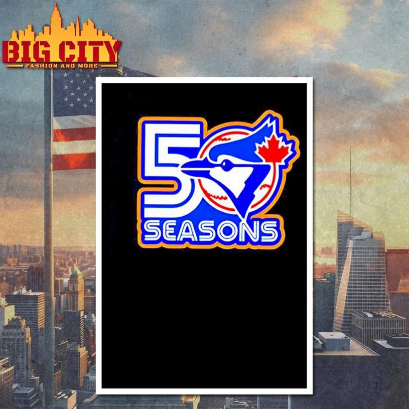 Blue Jays unveil 50th anniversary logo Shirt