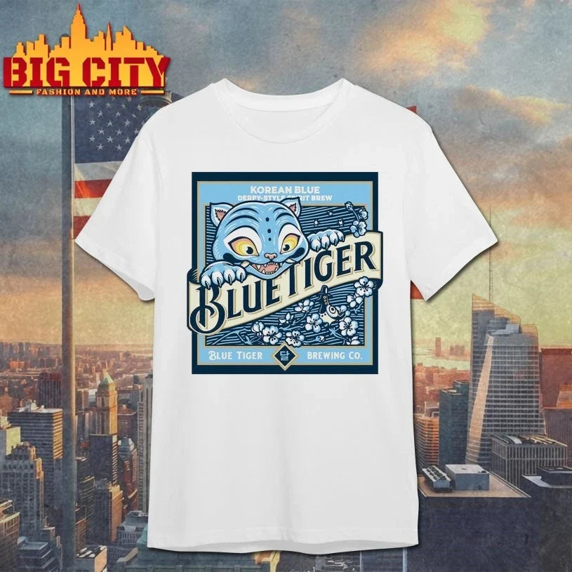 Blue Tiger Derpy Brew t-shirt