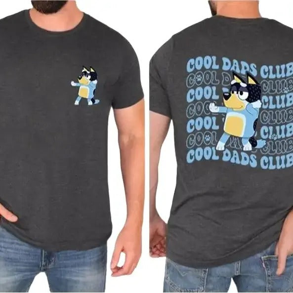 Bluey Cool Dad Club Shirt Bandit Cool Dad Club T-Shirts
