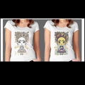 Blusa De Frida Para Dama. Shirt Casual Cotton T-Shirts