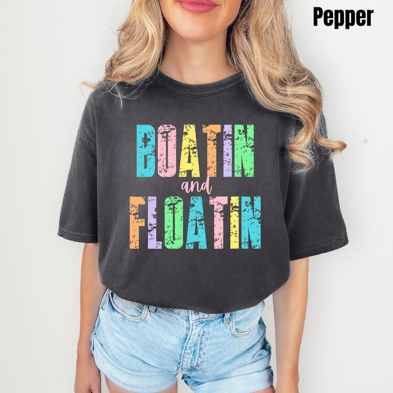 Boatin & Floatin Comfort Colors 'NLB' T-Shirts