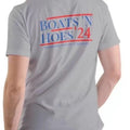 Boats Hoes 2024 Cotton Casual Top Red Blue Print T-Shirts