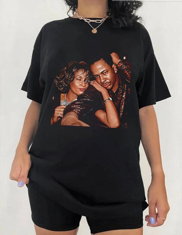 Bobby & Whitney Whitney Houston Shirt Music Shirt Tour 2024 Shirt T-Shirts