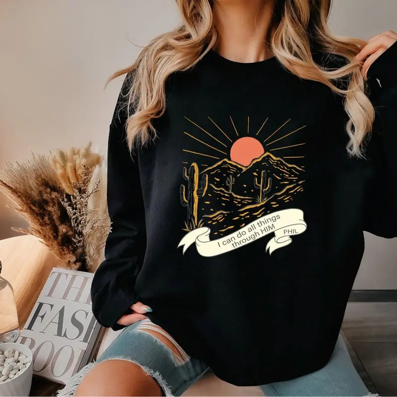 Boho Christian Christian Bible Verse Shirt Jesus Faith Based Shirt Medium Polyester Casual Comfort T-Shirts