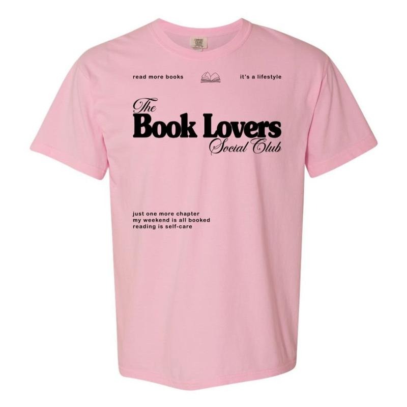 'Book Lovers Social Club' T-Shirts