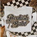 Bookish Babe Leopard Print Ash Grey Booktok Clean T-Shirts
