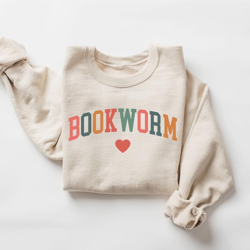 Bookworm Shirt Cute Teacher Books Lover ESL Teacher Teacher Reading Sweat T-Shirts