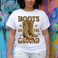 Boots Ground Cowboy Western Cowgirl Shirt PRINTED Girl Grab Your Fans Black Girl Magic Shirt Her T-Shirts