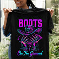 Boots Ground Where Them Fans Shirt County Dance Retro Boot Cowboy Western Cowgirl Her T-Shirts