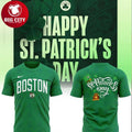 Boston Celtics Happy St. Patrick’s Day 2026 Irish Two Sided Shirt