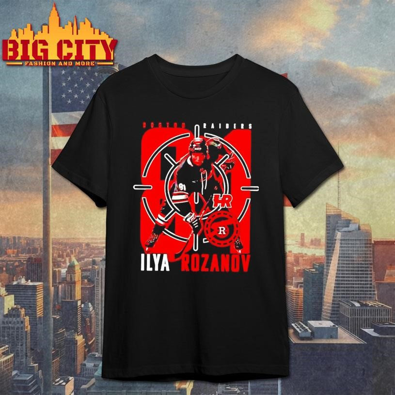 Boston Raiders Ilya Rozanov Hockey Player Shirt