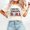 Boujee Soccer Mama Soccer Sports Retro Mom T-Shirts