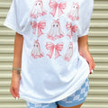 Bow Ghosts Top T-Shirts