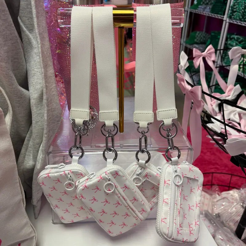Bows Wristlet Wallet Everyday Use Shopping Saving Cash T-Shirts