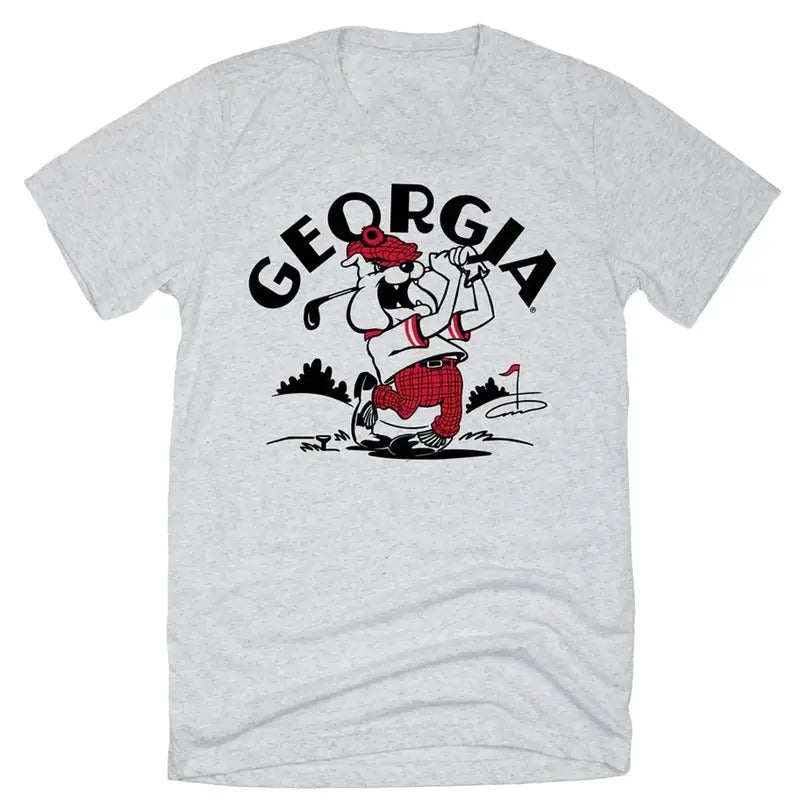 Brad Clothings Retro Georgia Bulldogs Printed Sport Shirt Cotton Top Classic Fit NCAA College T-Shirts