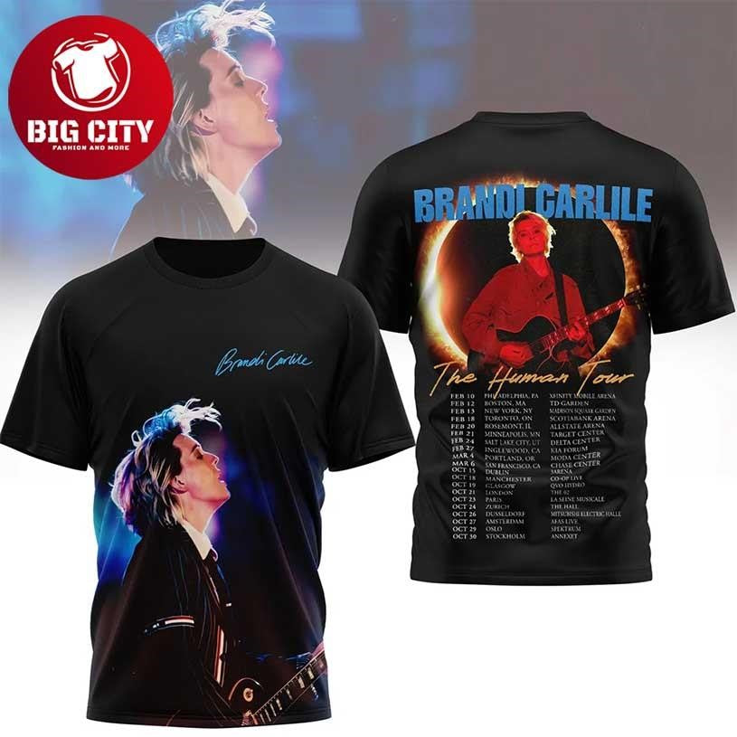 Brandi Carlile The Human Tour 2026 Two Sided Shirt