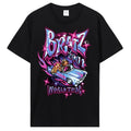 Bratz Y2k 2000 Cartoon Print 2024 Summer Short Sleeved Cotton Casual Short Sleeve Girlfriend Cartoon T-Shirts