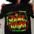 Breaking Every Chain Shirt Juneteenth Since 1865 Black History End Slavery Emancipation Day T-Shirts
