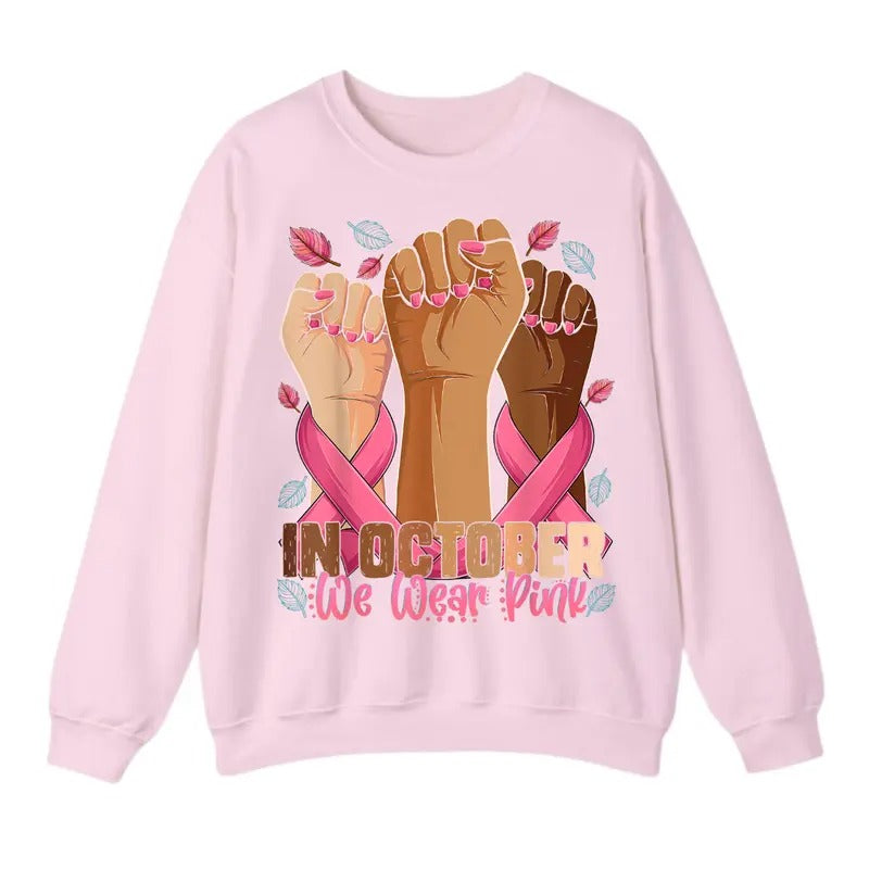 Breast Cancer Awareness Month October We Pink 2024 T-Shirts