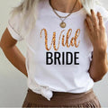 Bride Bachelorette Summer Bride Shirt Short Sleeve Bride Shirt Engagement Party T-Shirts