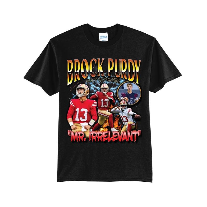 Brock Purdy Rapper T-Shirts