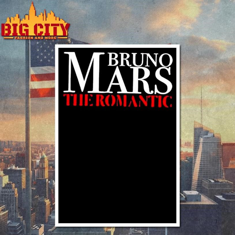 Bruno The Romantic Typography Shirt
