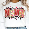 Brushstroke Not Glitter Mama Valentine Mama Mini Valentine Heart Mama T-Shirts