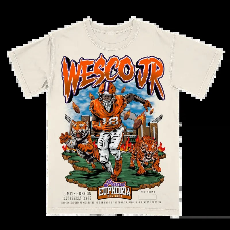 Bryant Wesco Jr. Soft Comfortable Shirt Menswear T-Shirts