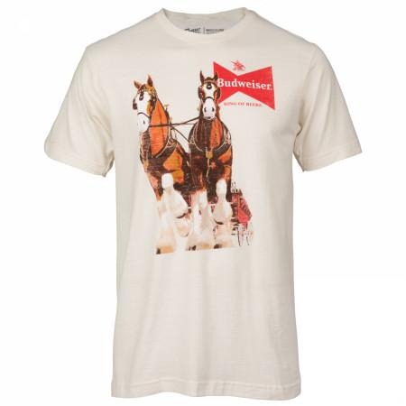 Budweiser Clydesdales White Colorway T-Shirts