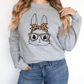 Bunny Leopard Bandana Easter Cute Rabbit Glasses Rabbit Lover Woman Her T-Shirts