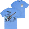 Busch Light Country Music Beer Front Back Print T-Shirts