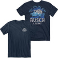 Busch Light Head MTNS Front Back Print T-Shirts