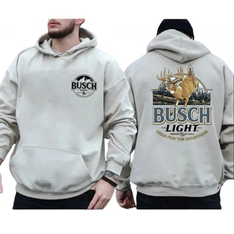 Busch Light Head Mountains & & Tops Busch Light T-Shirts