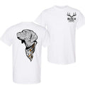 Busch Light Hunting Dog Camo Bandana Shirt 2 Sided T-Shirts