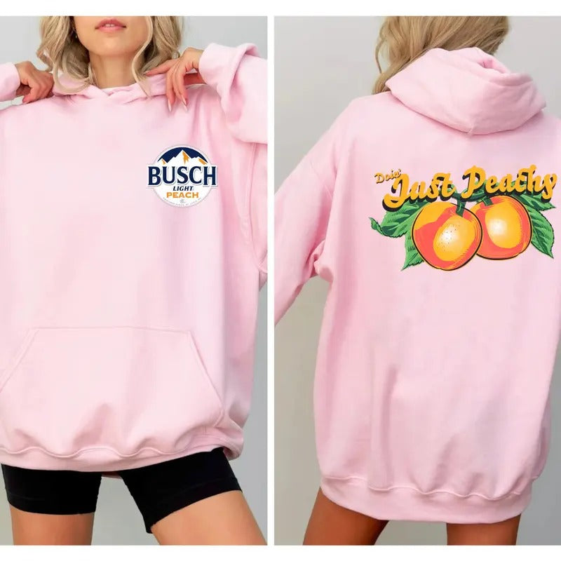 Busch Light Just Peachy Double Sided & T-Shirts