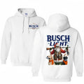 Busch Light Santa DoG Hunting Duck Double Sided 100% Cotton Classic T-Shirts