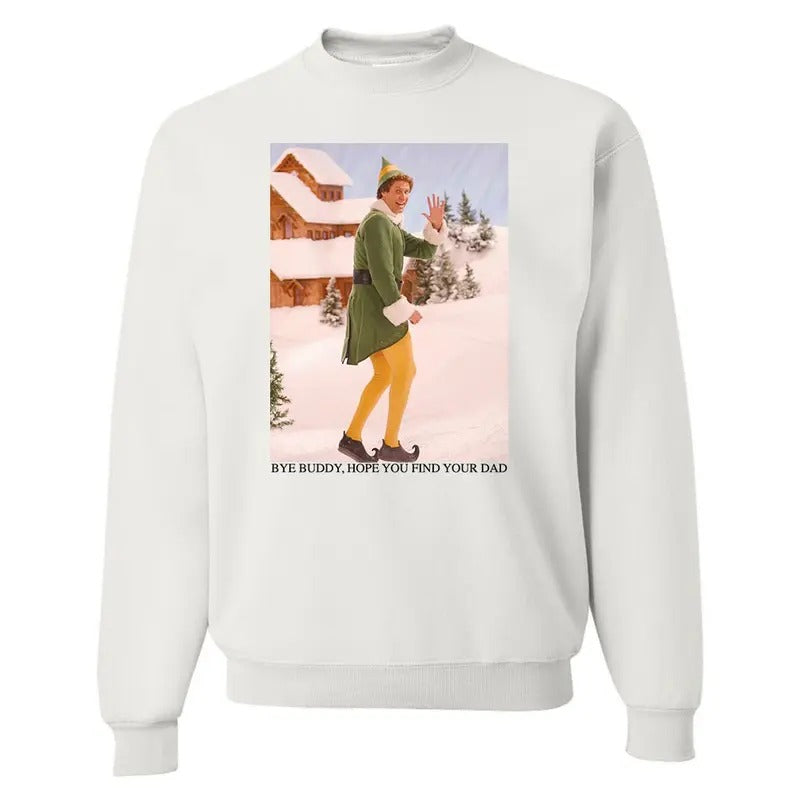 'Bye Buddy' Cozy Elf T-Shirts