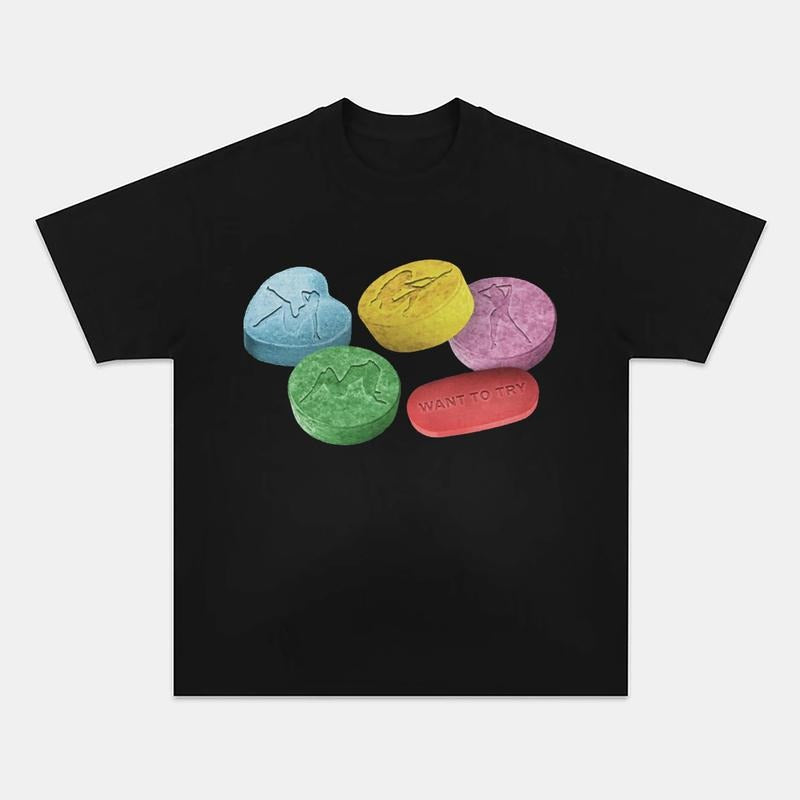 CANDY Want Try Y2k Streetwear T-Shirts