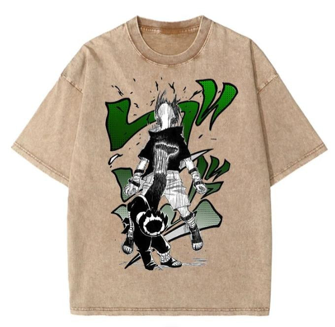 CHUNIN EXAMS VINTAGE Anime Fan Menswear Top T-Shirts