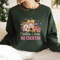 Cafe Abuelita Calories No Cuentan Latina Pan Dulce Concha Knit Womenswear Cotton Fabric Fit Bottom Casual Collar T-Shirts