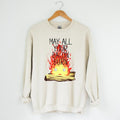 Calcifer May All Your Bacon Burn Howl'S Moving Castle style{N002}2 T-Shirts